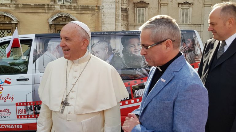 Wsparcie Stolicy Apostolskiej dla działań Caritas Polska na rzecz migrantów